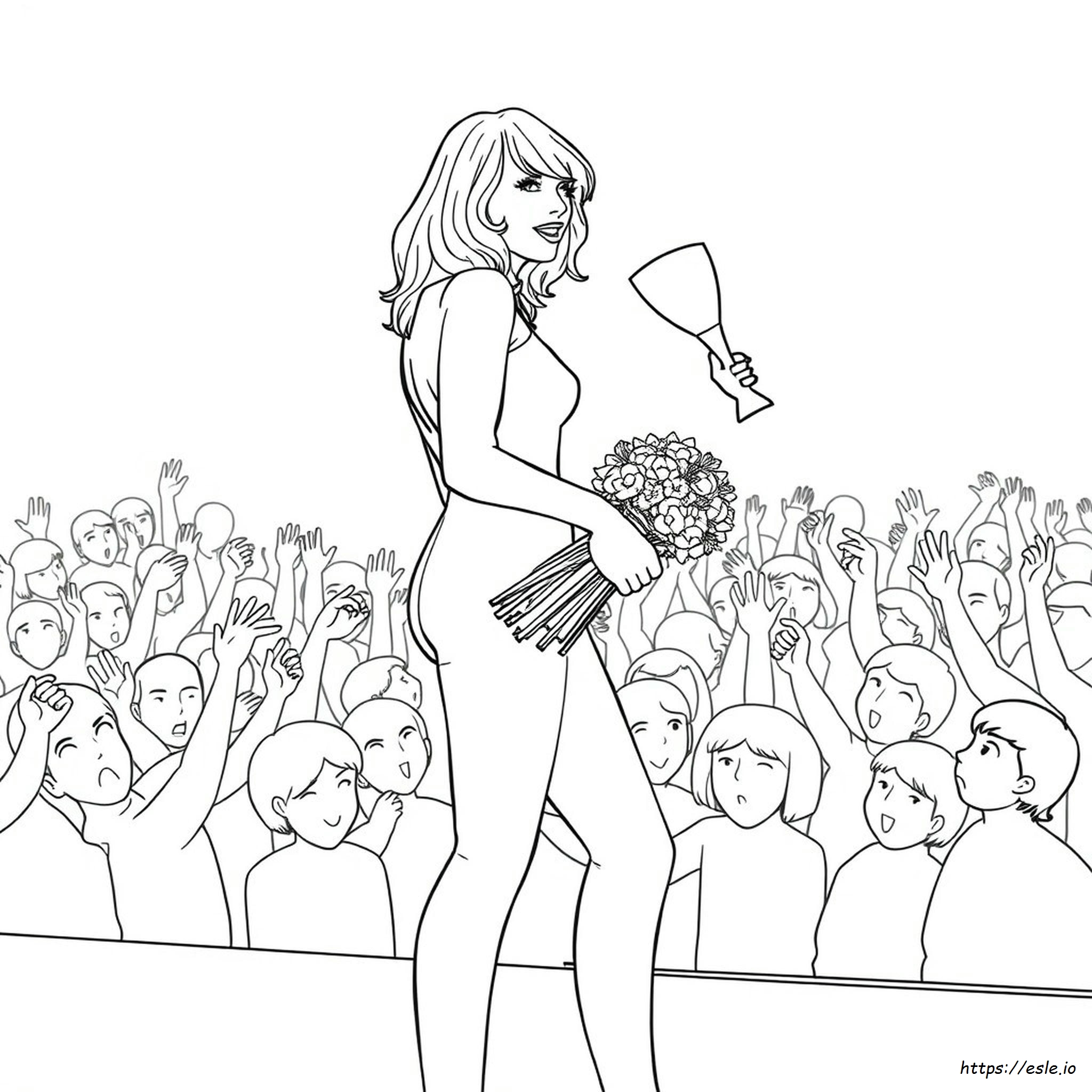 Taylor Swift Album Coloring Pages