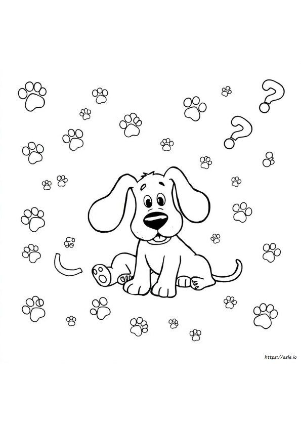 Blues Clues Disegni Da Colorare Pdf