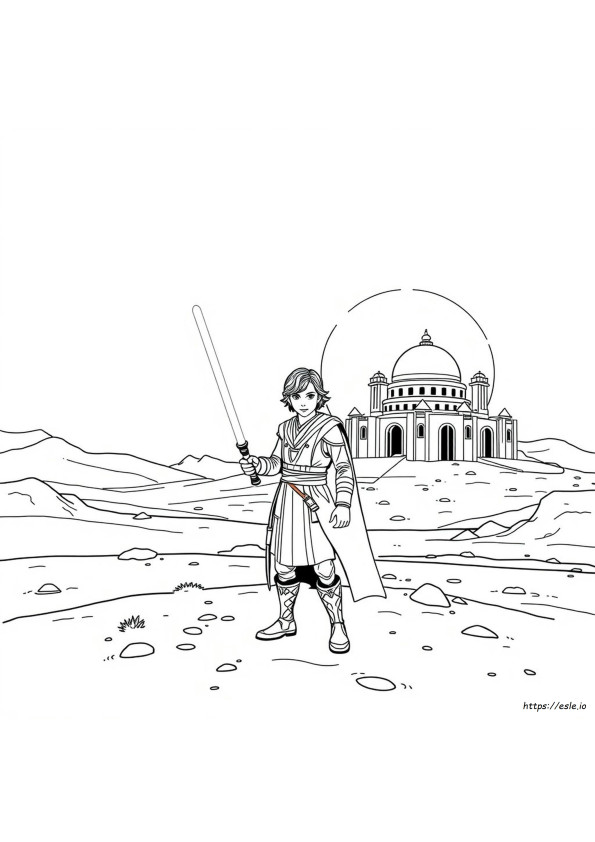 Star Wars Anakin Ausmalbilder
