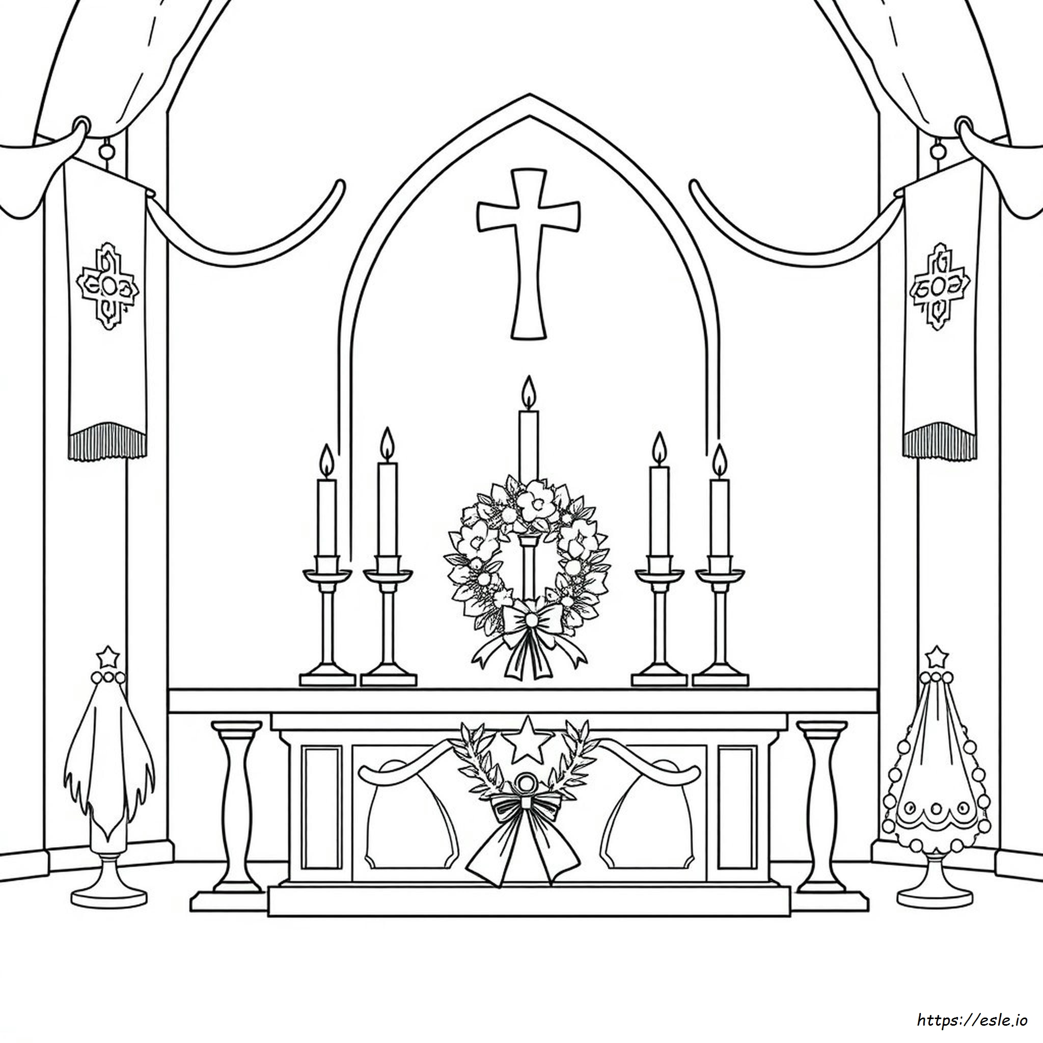 Tahun Liturgi Katolik Gambar Mewarnai
