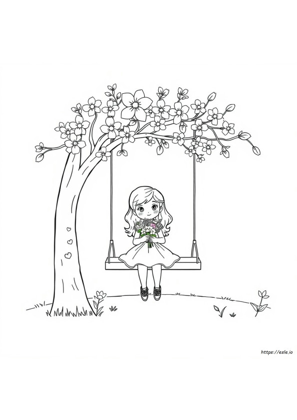 Cute Girly Coloring Sheets