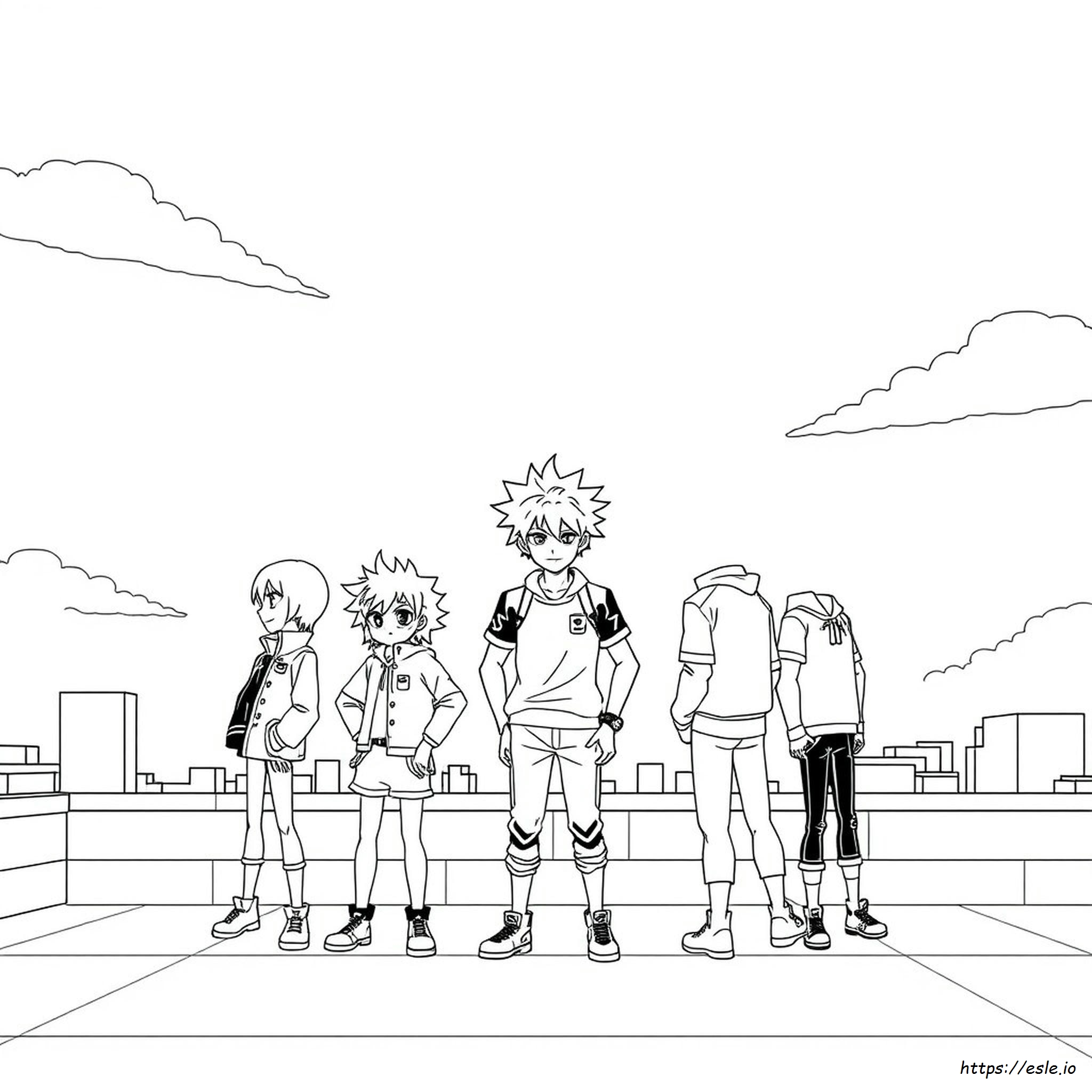 My Hero Academia Coloring Page - Free Printable
