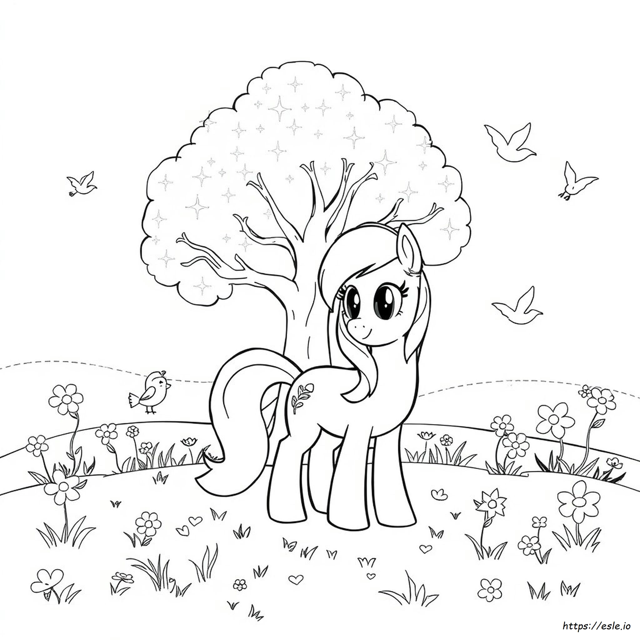 Gambar Mewarnai My Little Pony