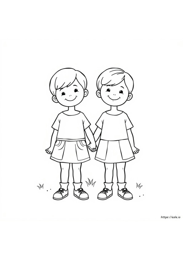 Gemelli Da Colorare