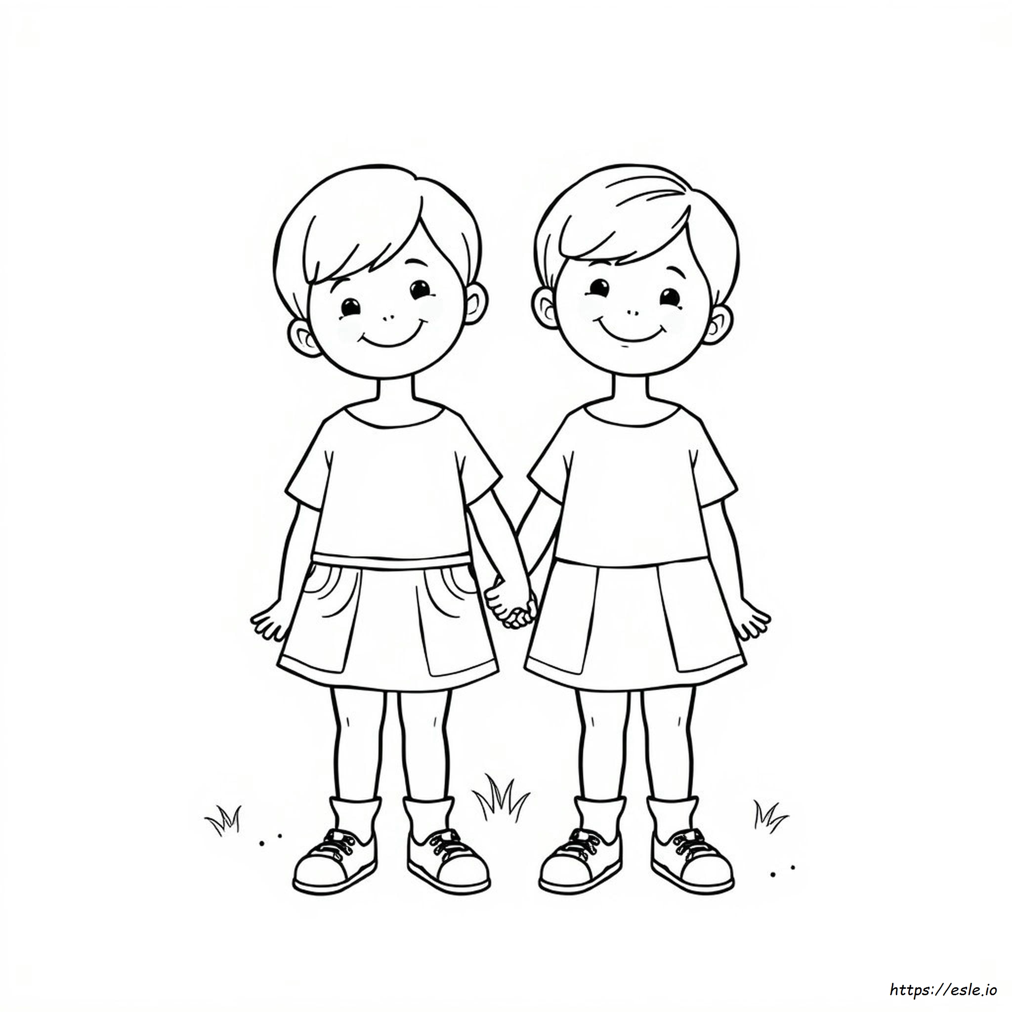 Gemelli Da Colorare