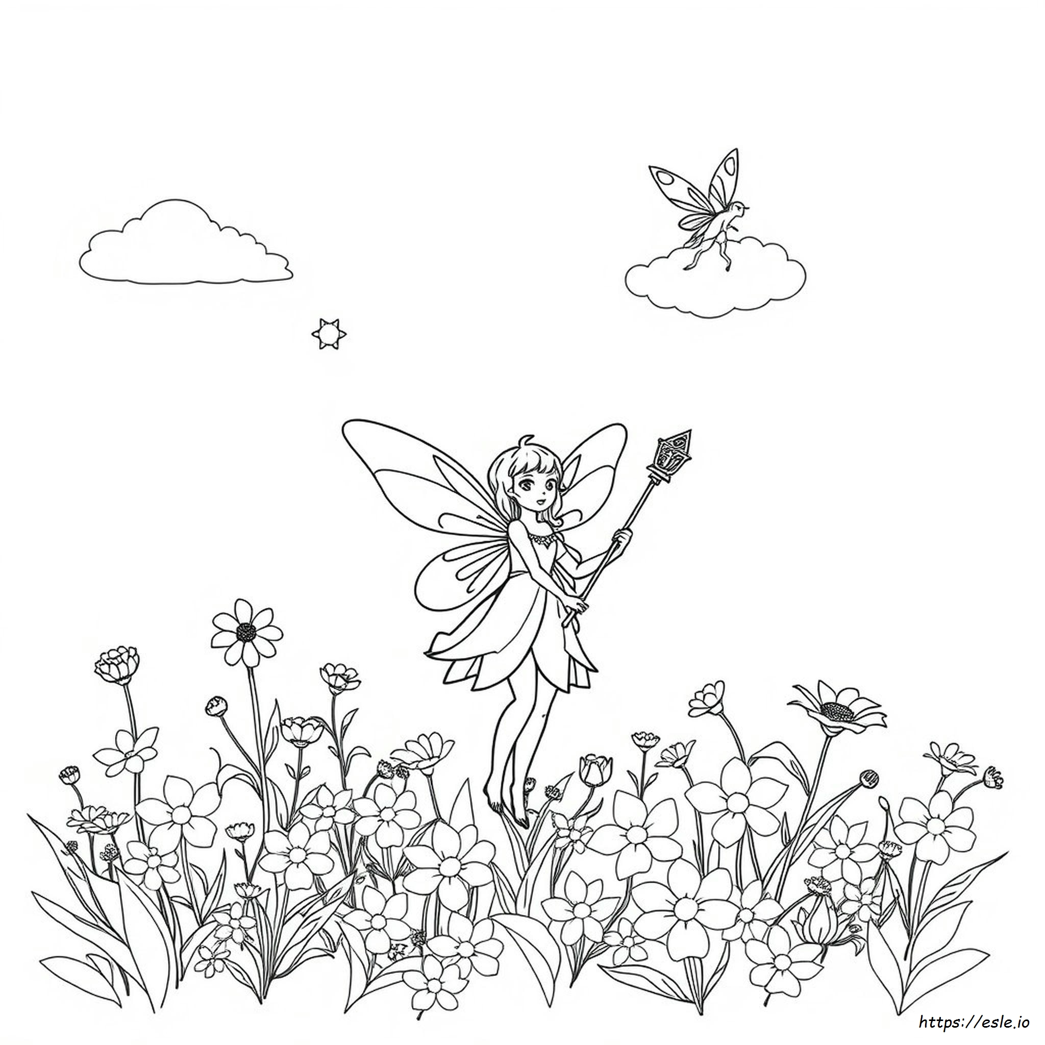 Disegni Di Fatine Da Colorare Gratis