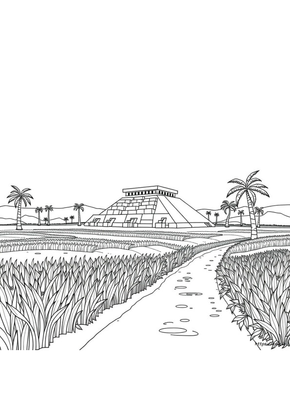 Sumerian Coloring Pages