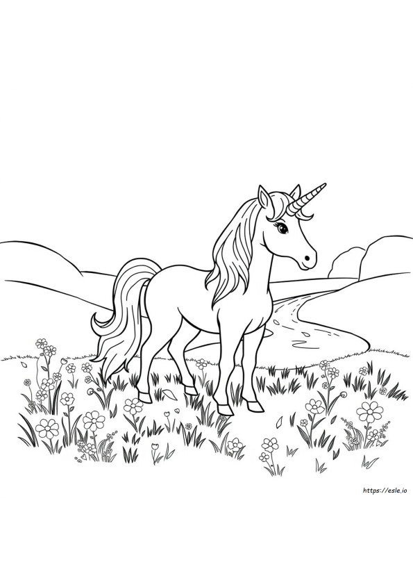 Unicorn Coloring Pages For Girls