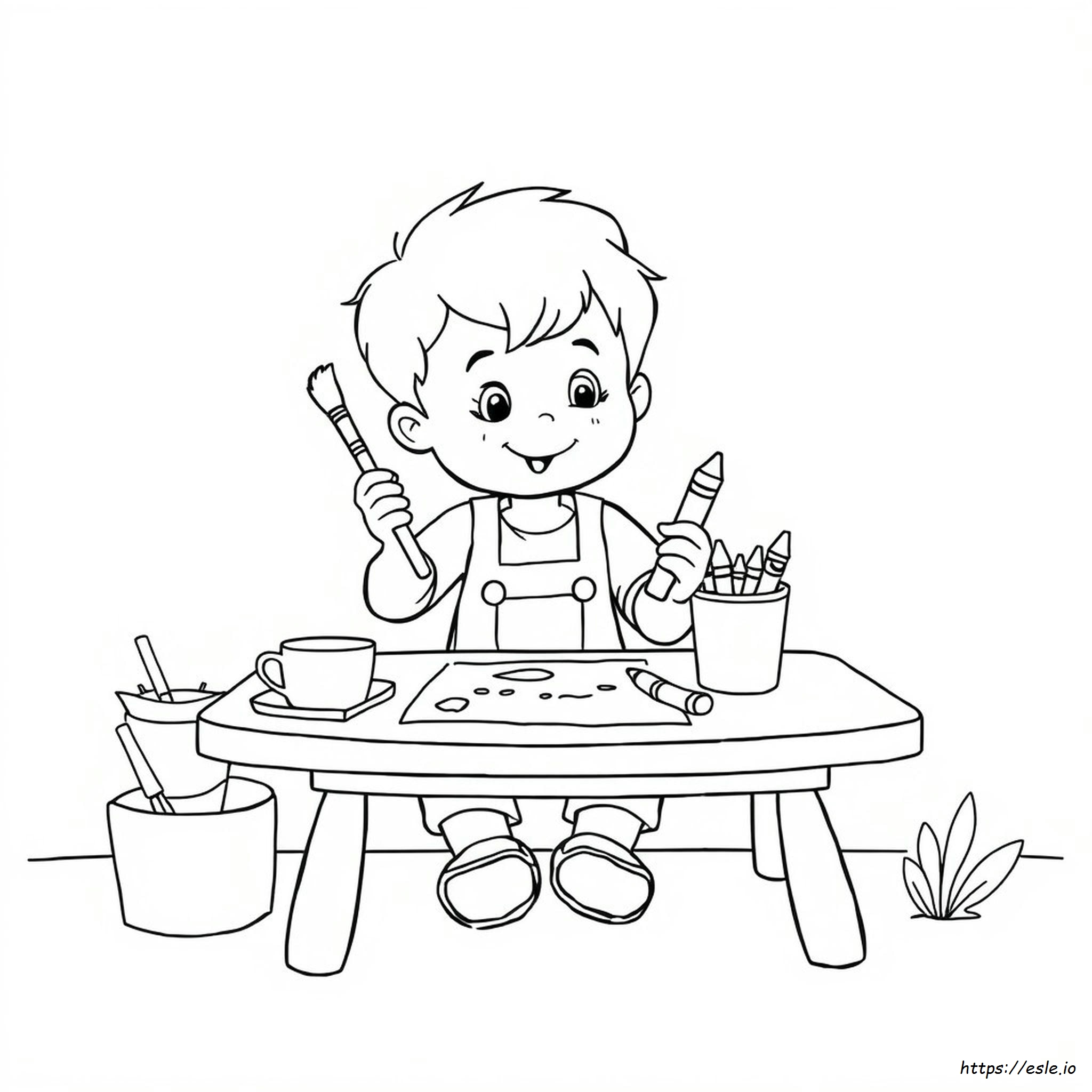 Printable Preschool Tools Coloring Pages - Free PDF