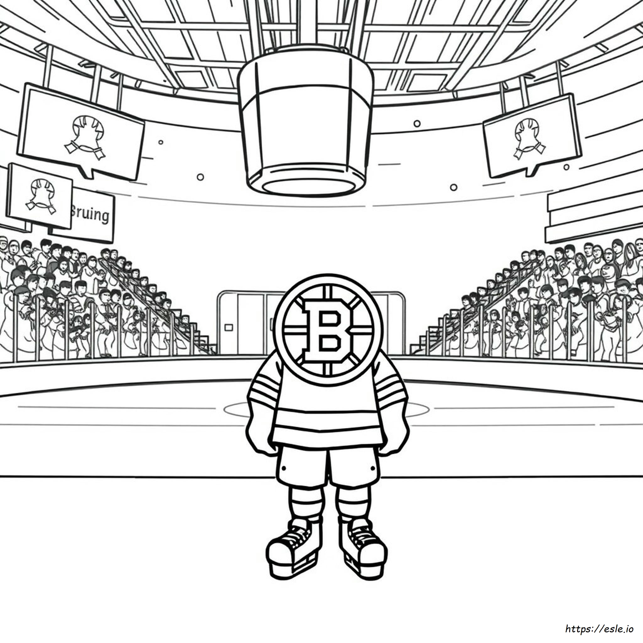Bruins Coloring Pages - Free Printable