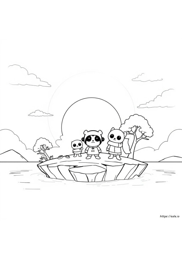 Personajes De Banban Para Colorear