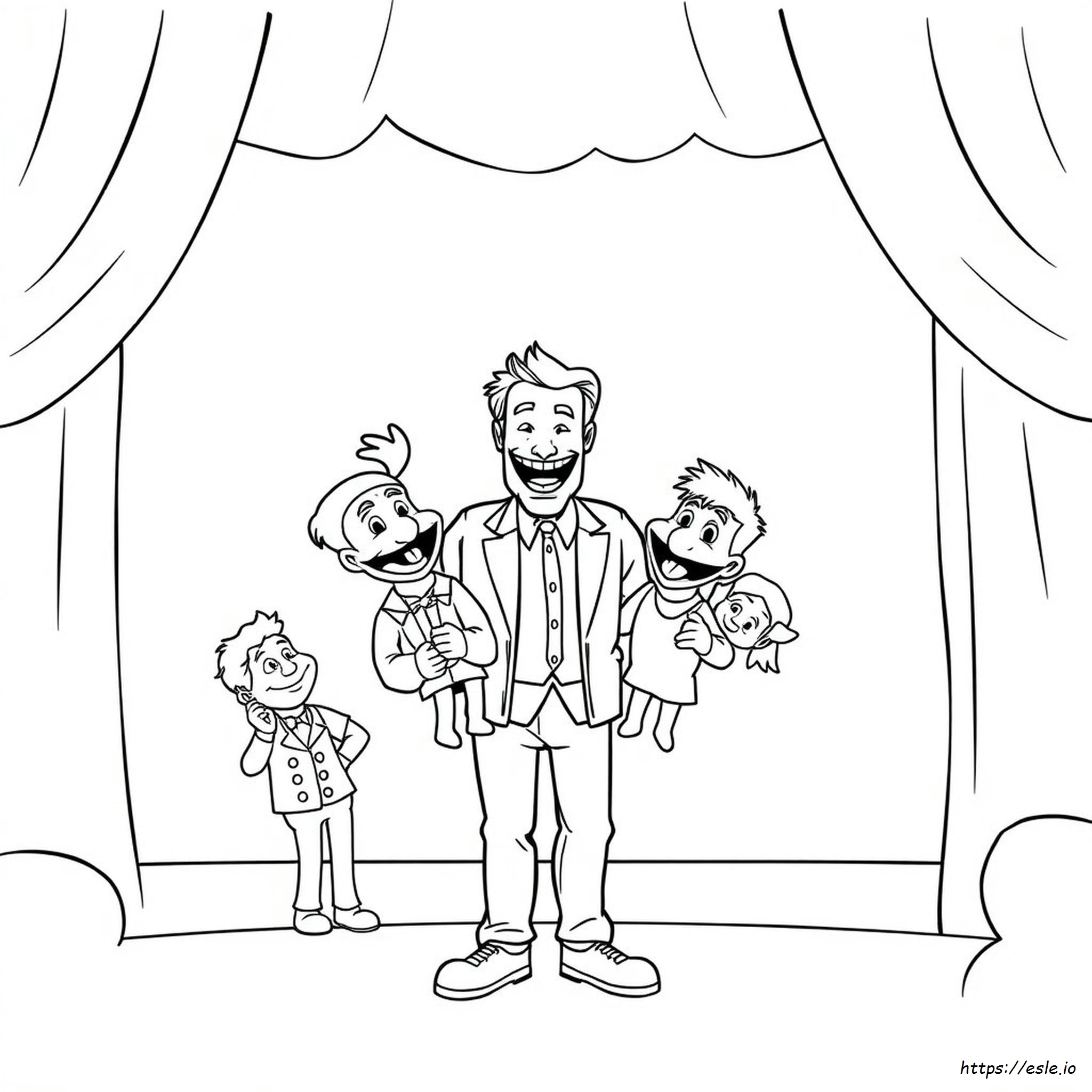 Jeff Dunham Coloring Pages