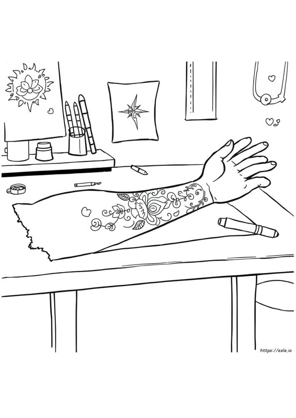 Disegni Da Colorare Di Tatuaggi