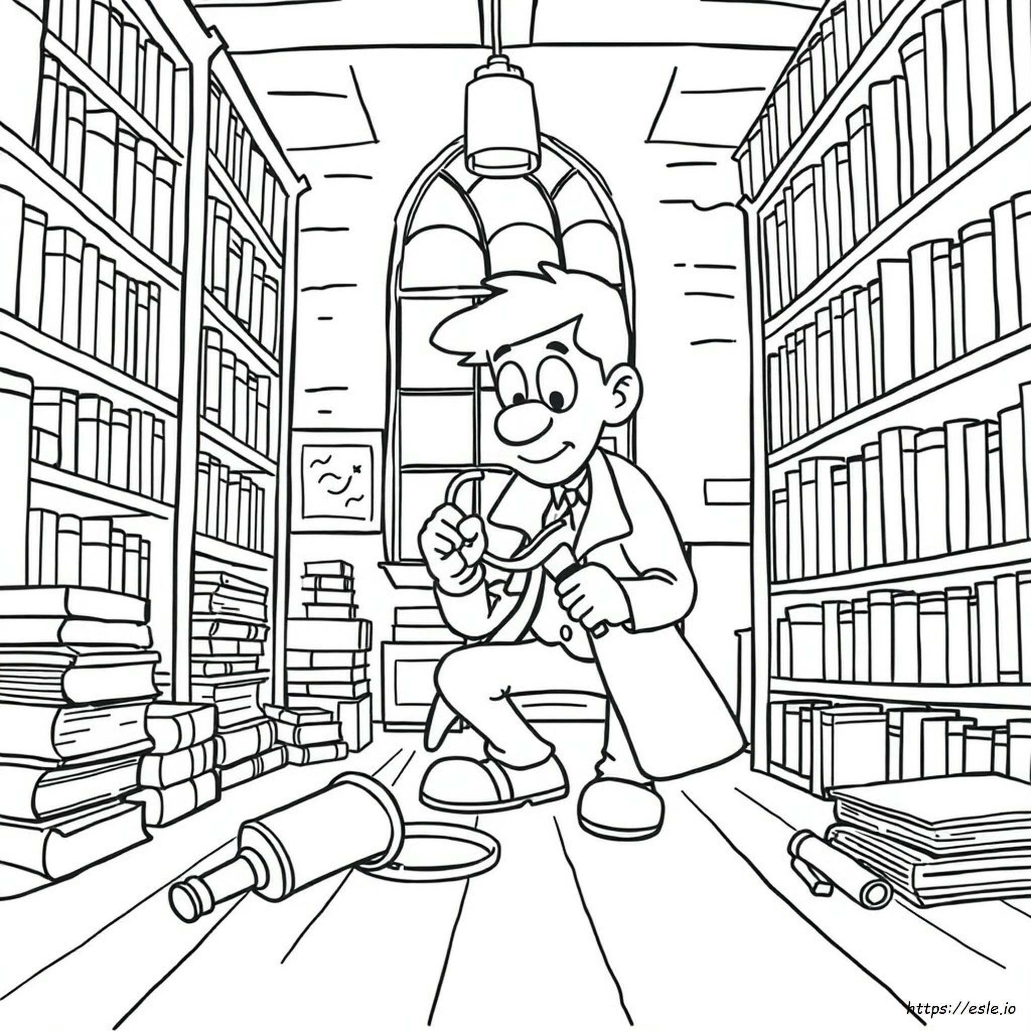 Martin Mystery Coloring Pages