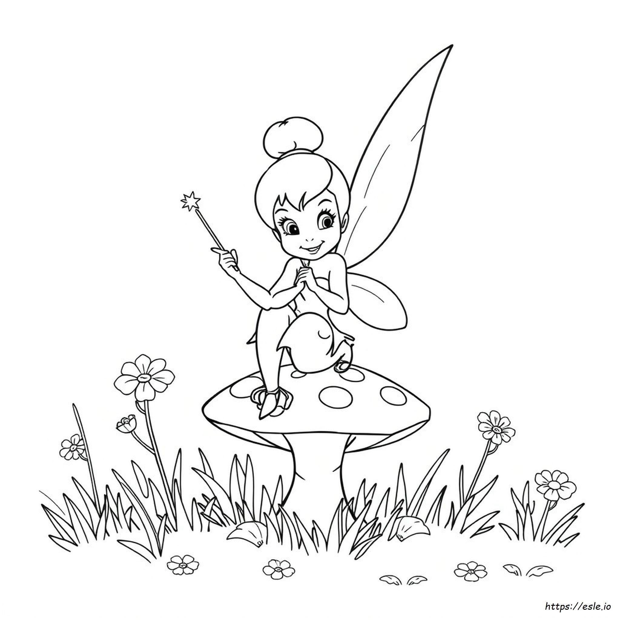 Crayola Tinkerbell Ausmalbild Zum Ausdrucken