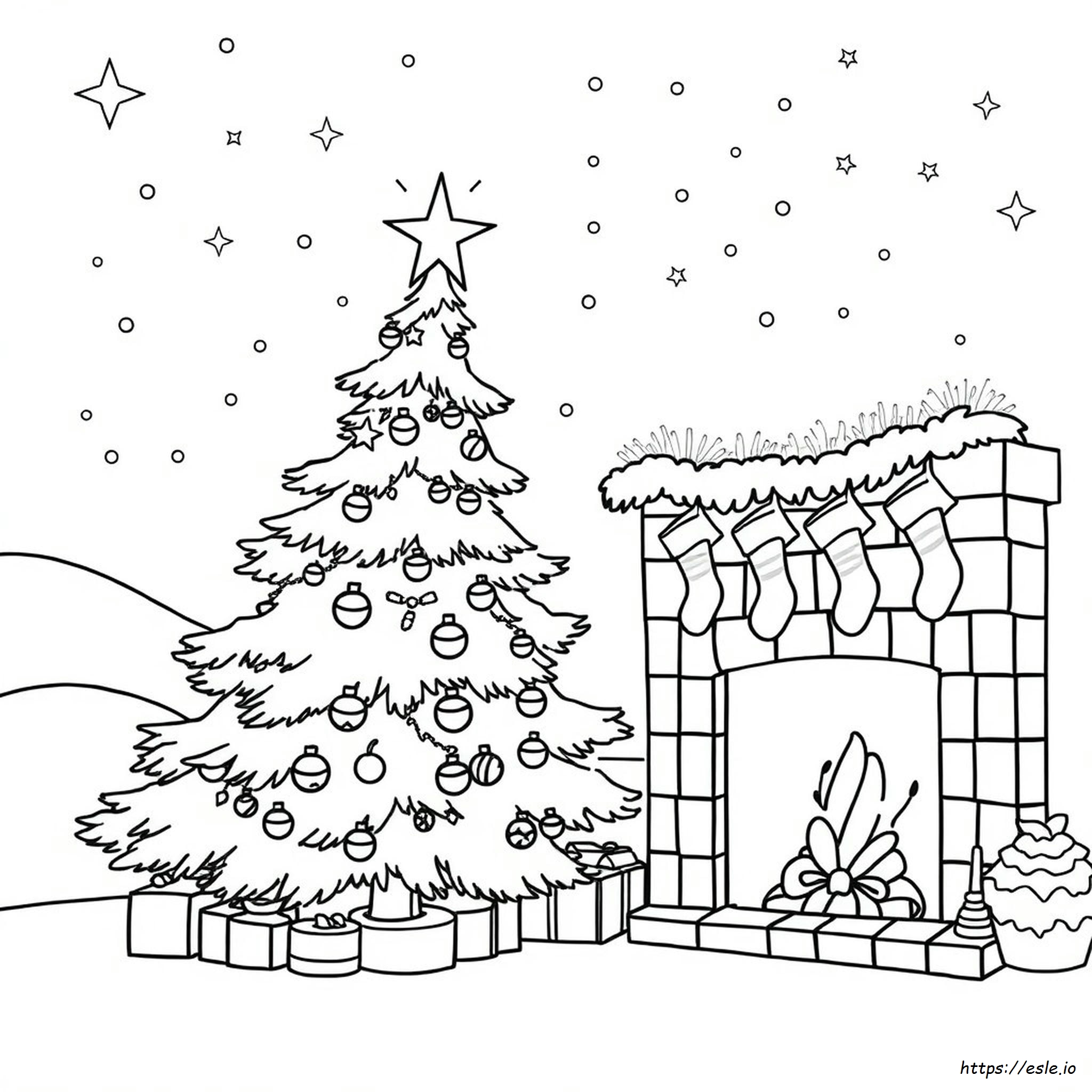 Easy Adult Christmas Coloring Pages - Free Printable PDF
