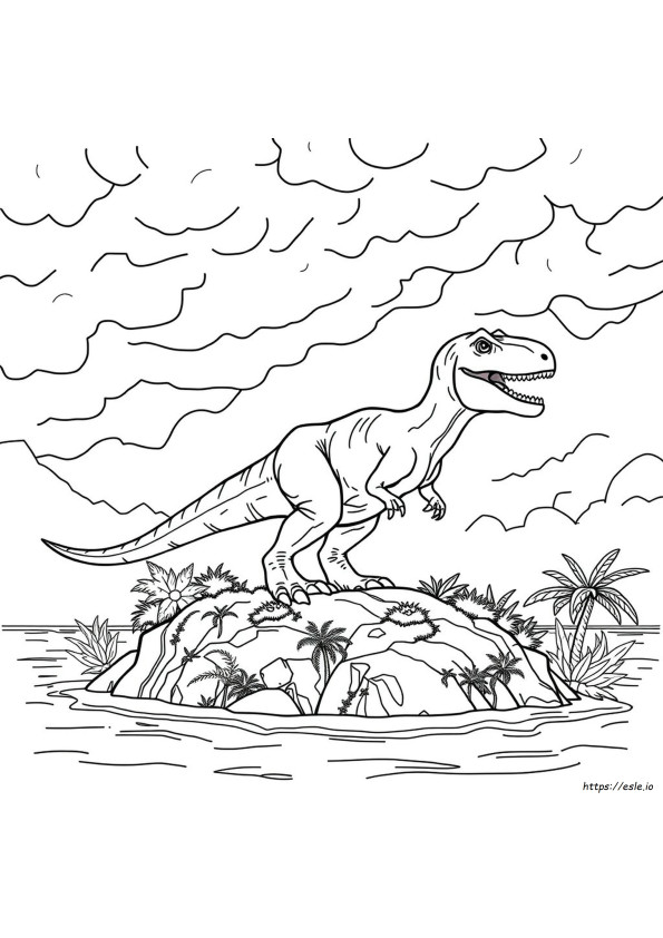 Indominus Rex Boyama