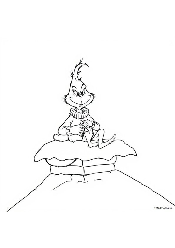 Printable Coloring Pages Of The Grinch