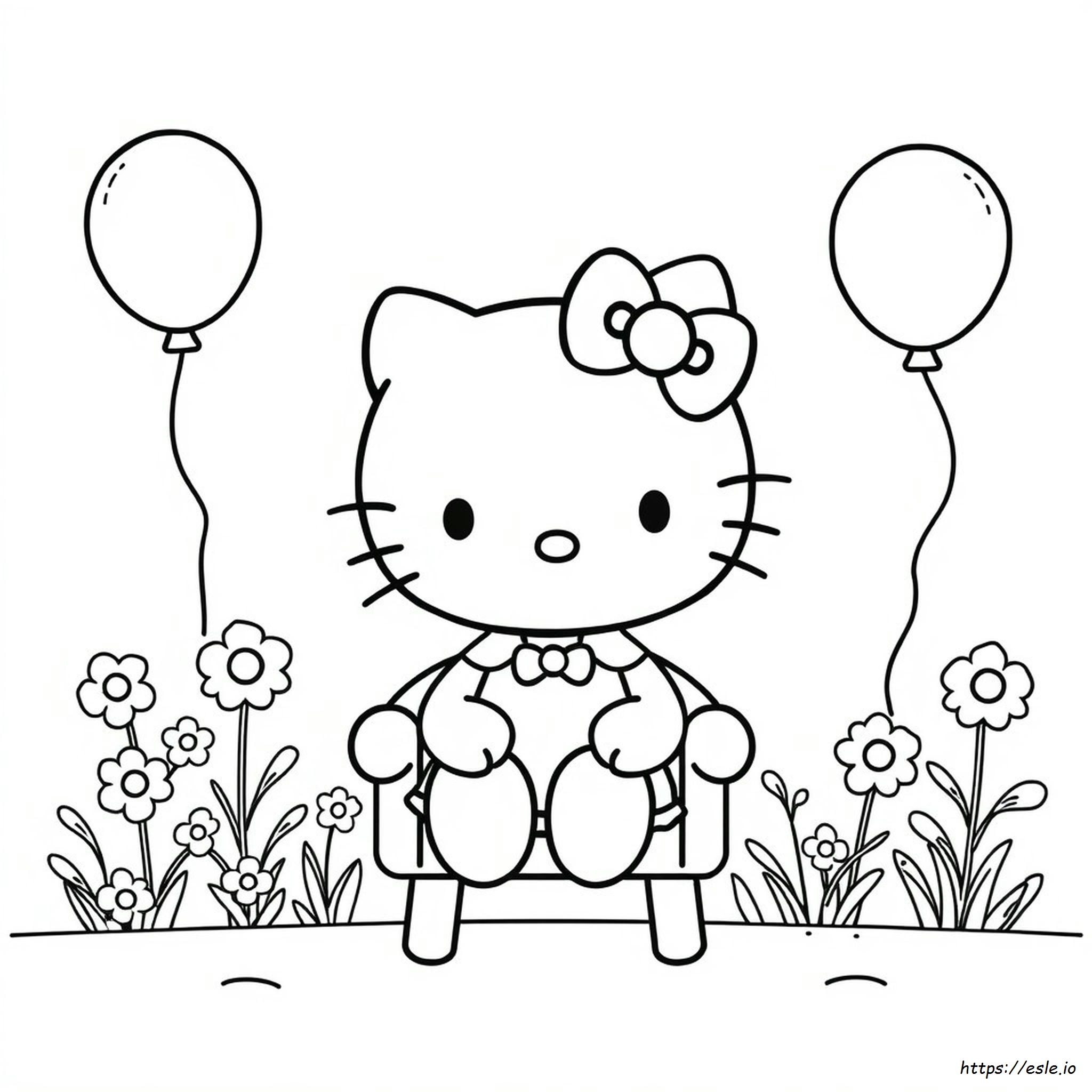 Hello Kitty: Disegni Semplici Da Stampare E Colorare