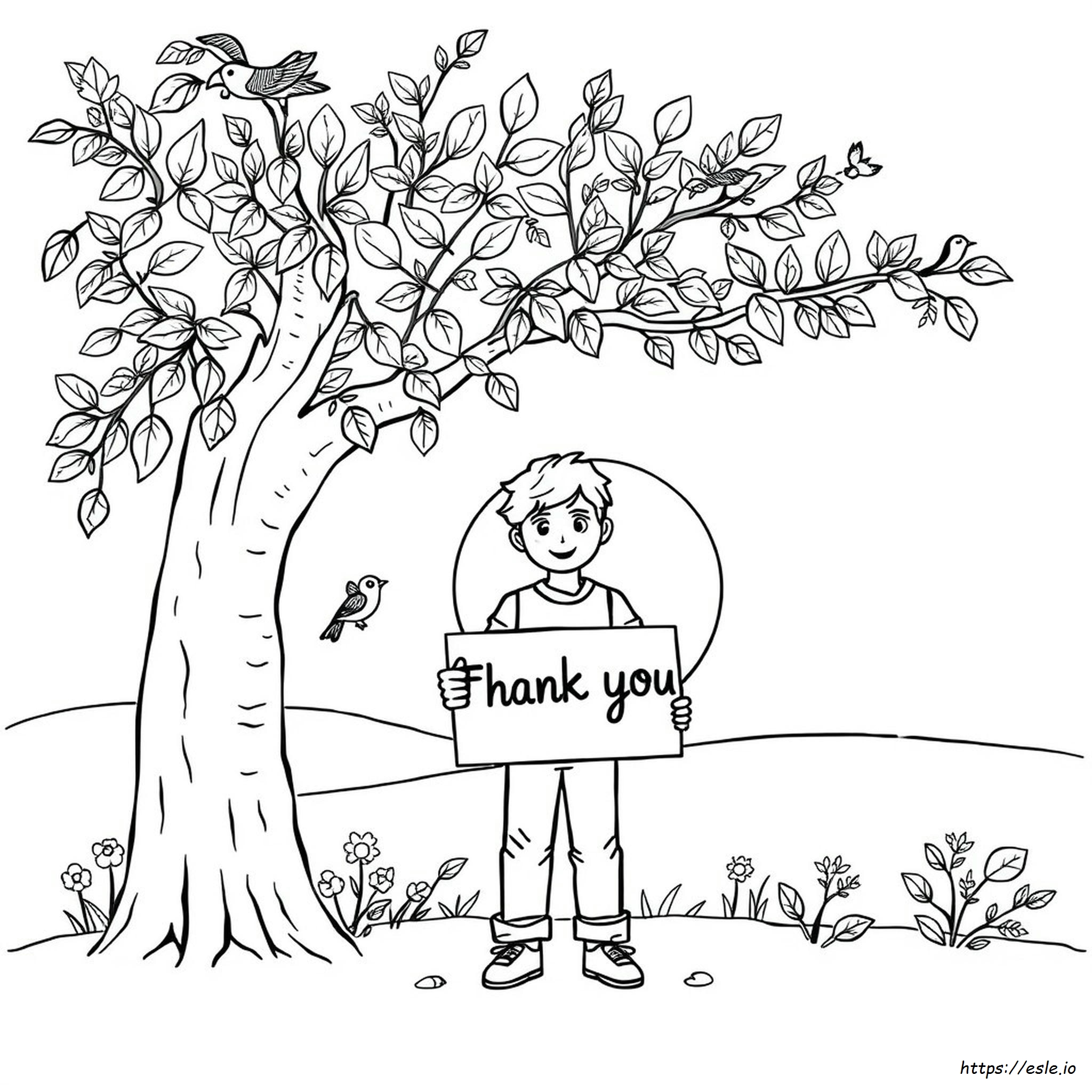 In Everything Give Thanks Coloring Page