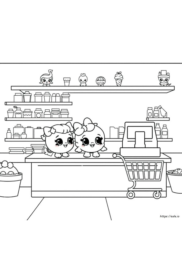 Pictures Of Shopkins Coloring Pages