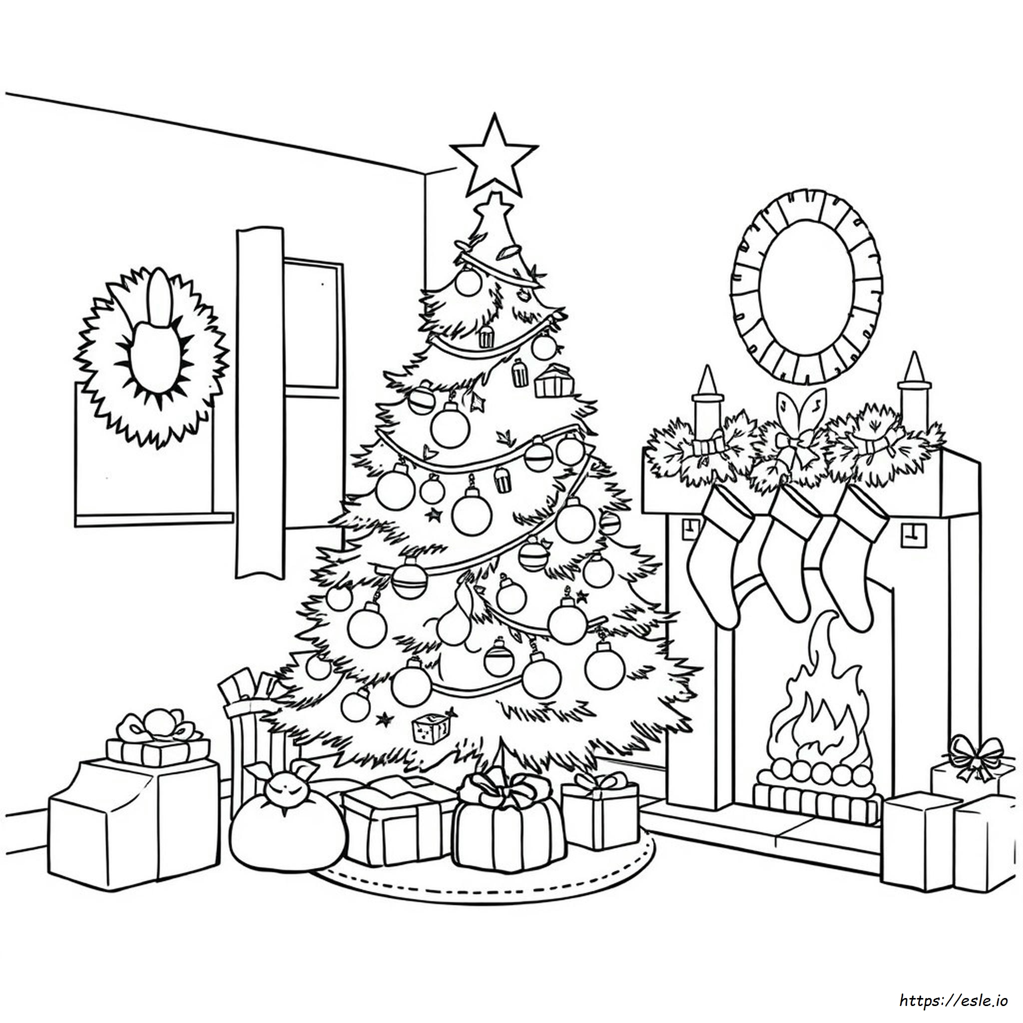 Cosy Christmas Colouring Pages - Free Printable
