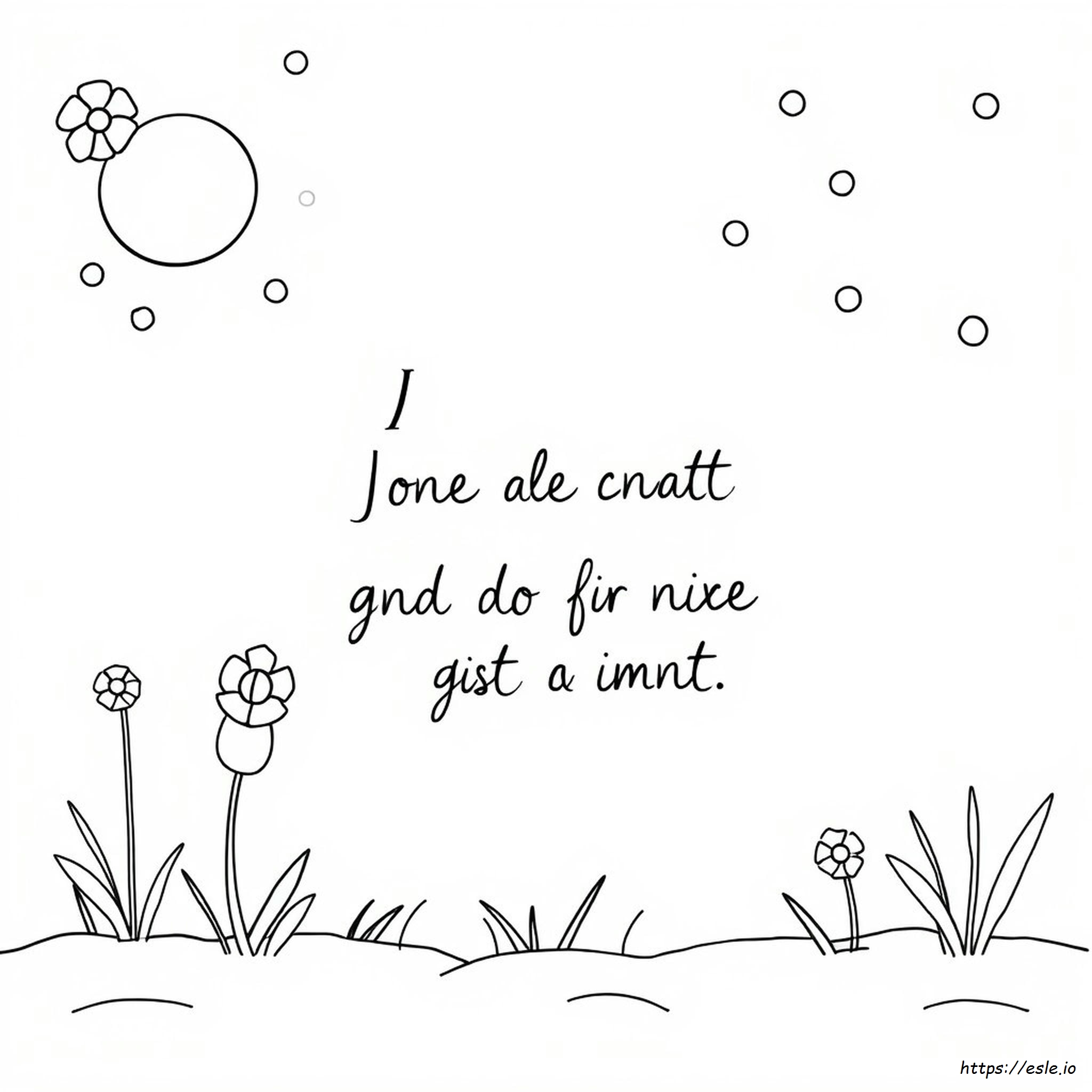 Desenhos Para Colorir Com Citações Inspiradoras Para Imprimir