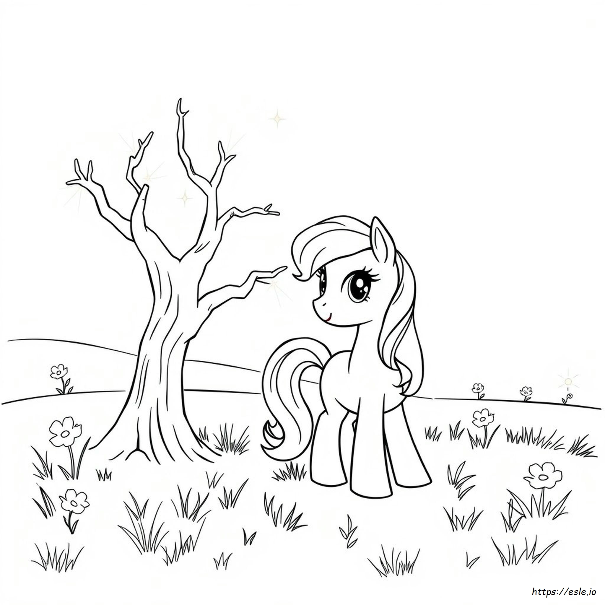 Gambar Mewarnai My Little Pony untuk Dicetak