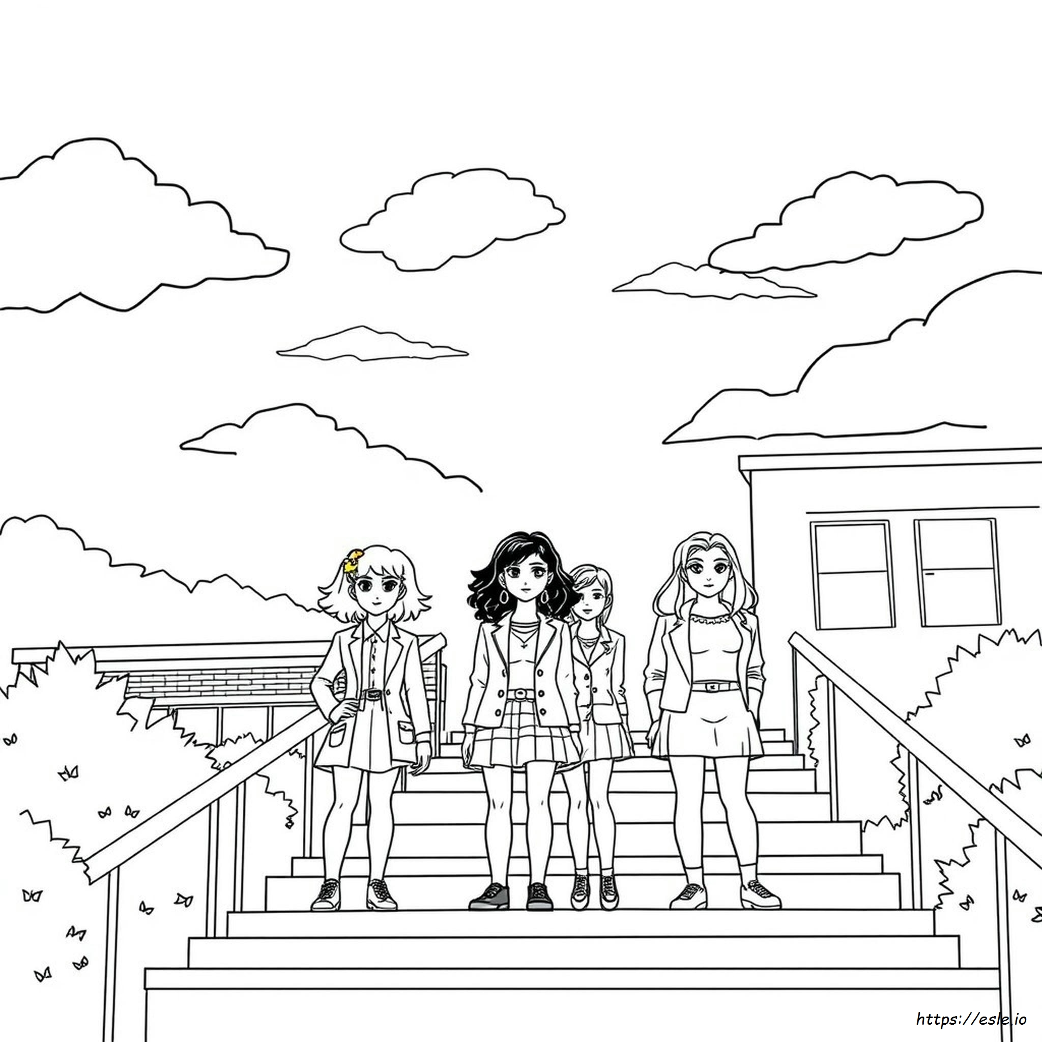 Heathers The Musical Coloring Pages