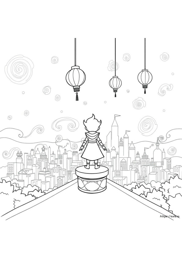 Soul Coloring Page