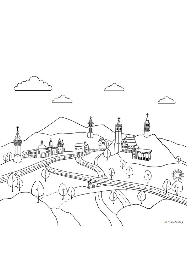 Disegni Da Colorare Di Capitali