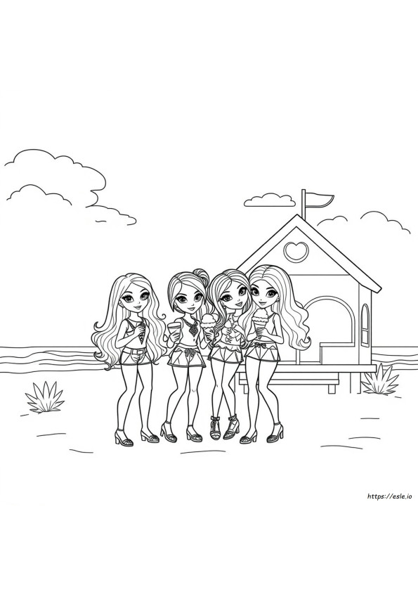 Bratz Színező