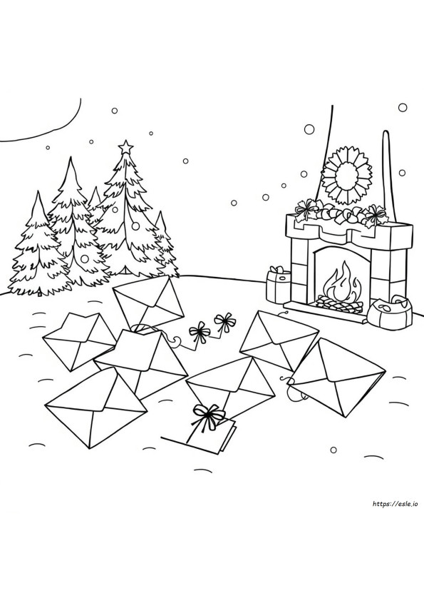 Lettere Di Natale Da Colorare