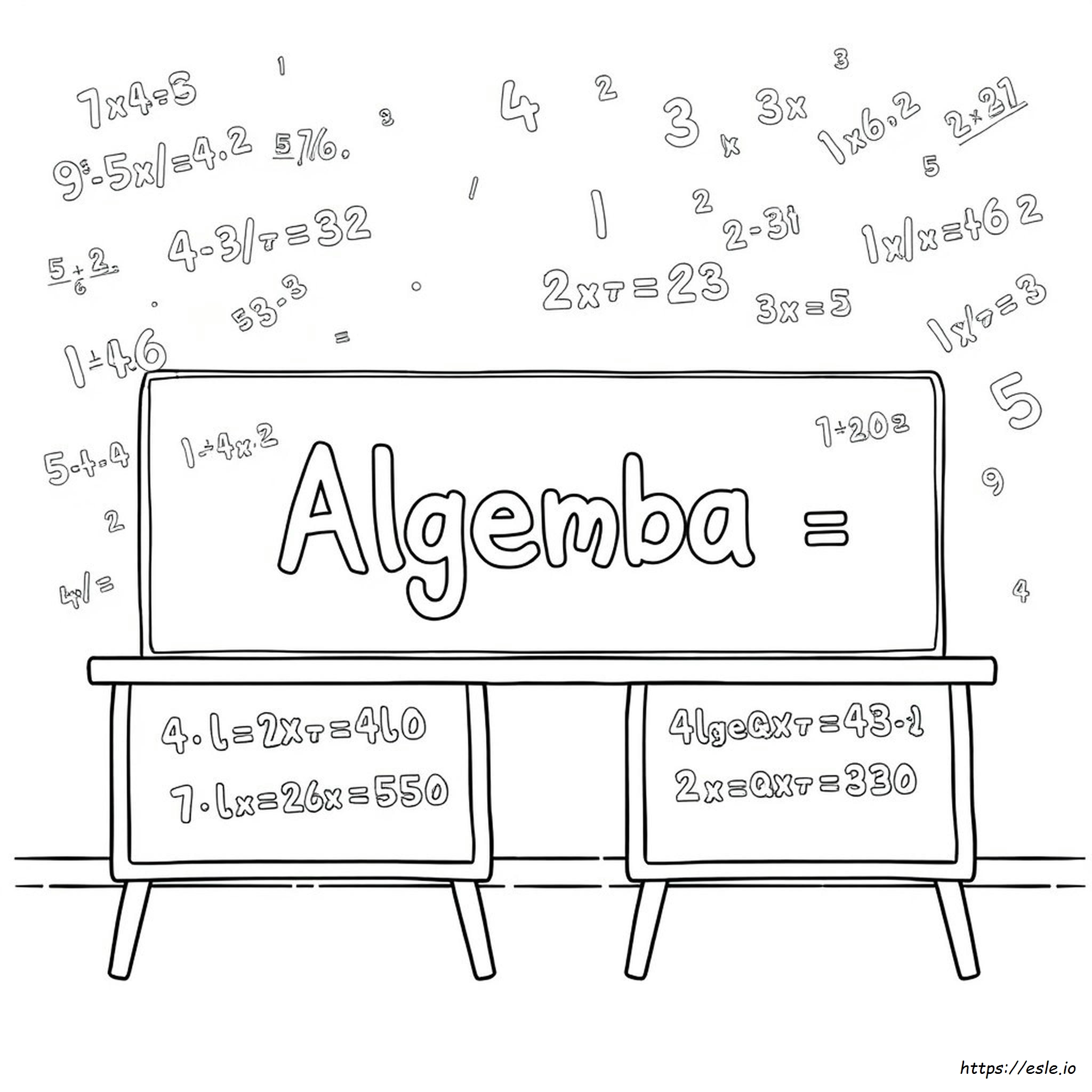 Algebra Coloring Worksheets Pdf