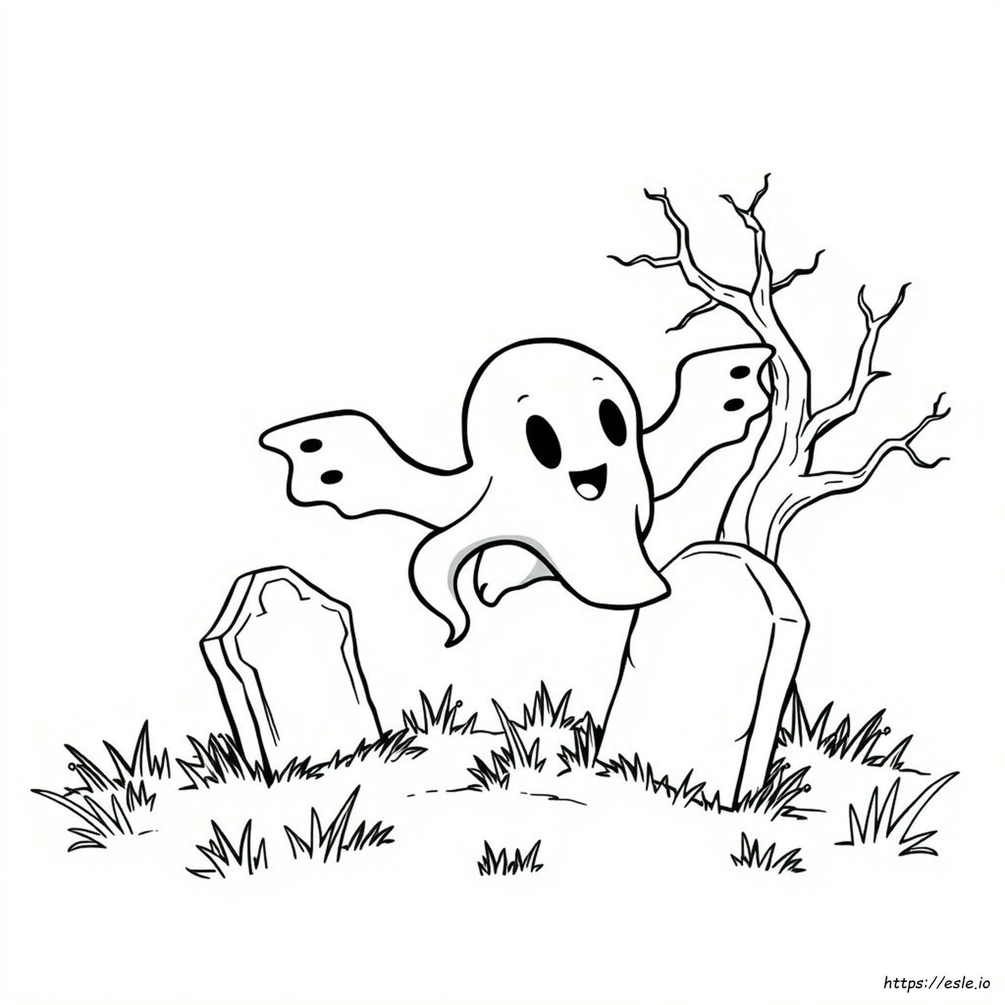 Gastly Coloring Page
