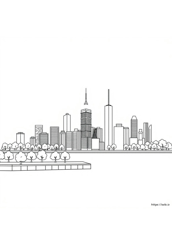 City Coloring Pages