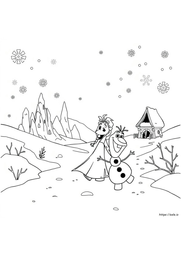 Frozen 2 Coloring Pages Printable