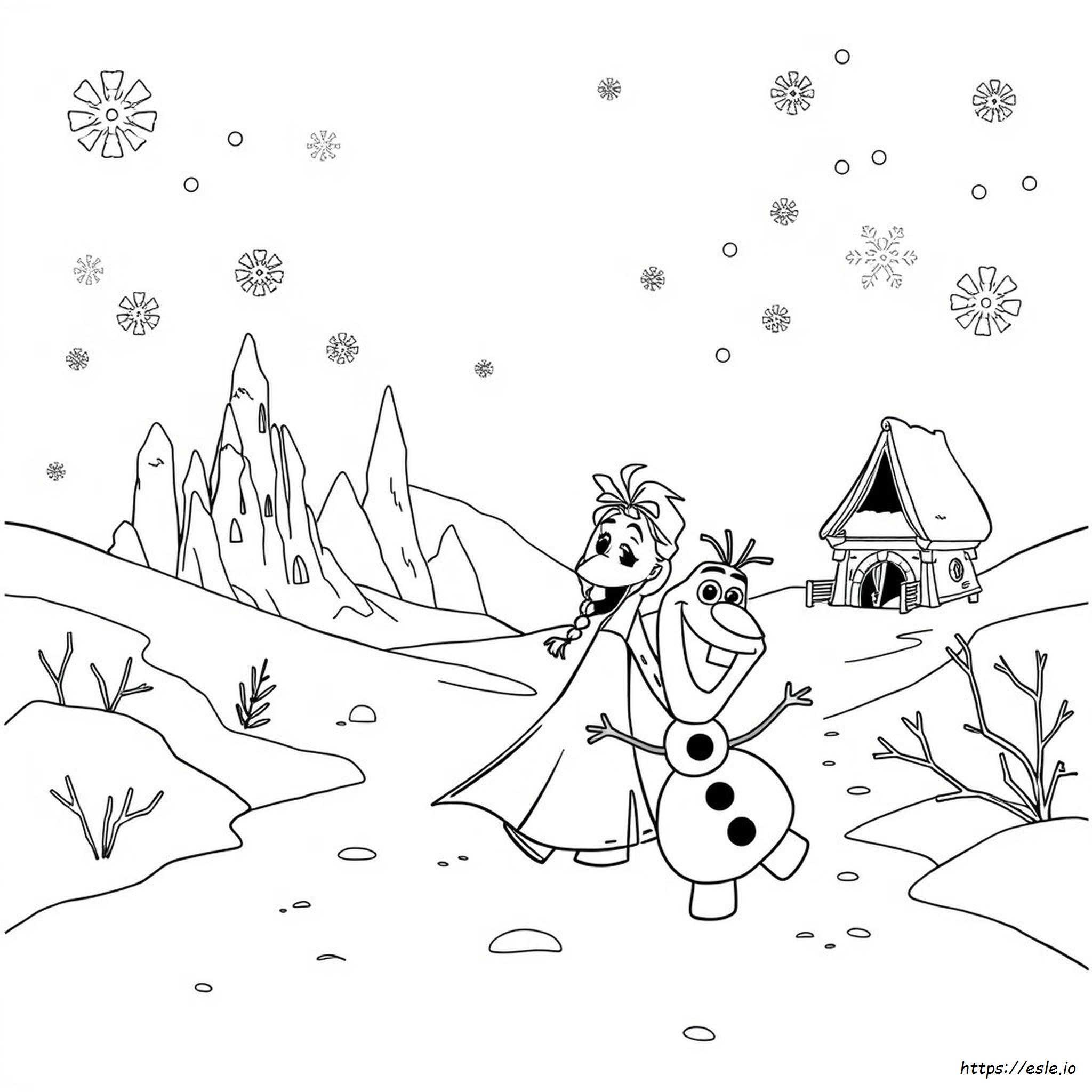 Frozen 2 Desenhos Para Colorir Para Imprimir