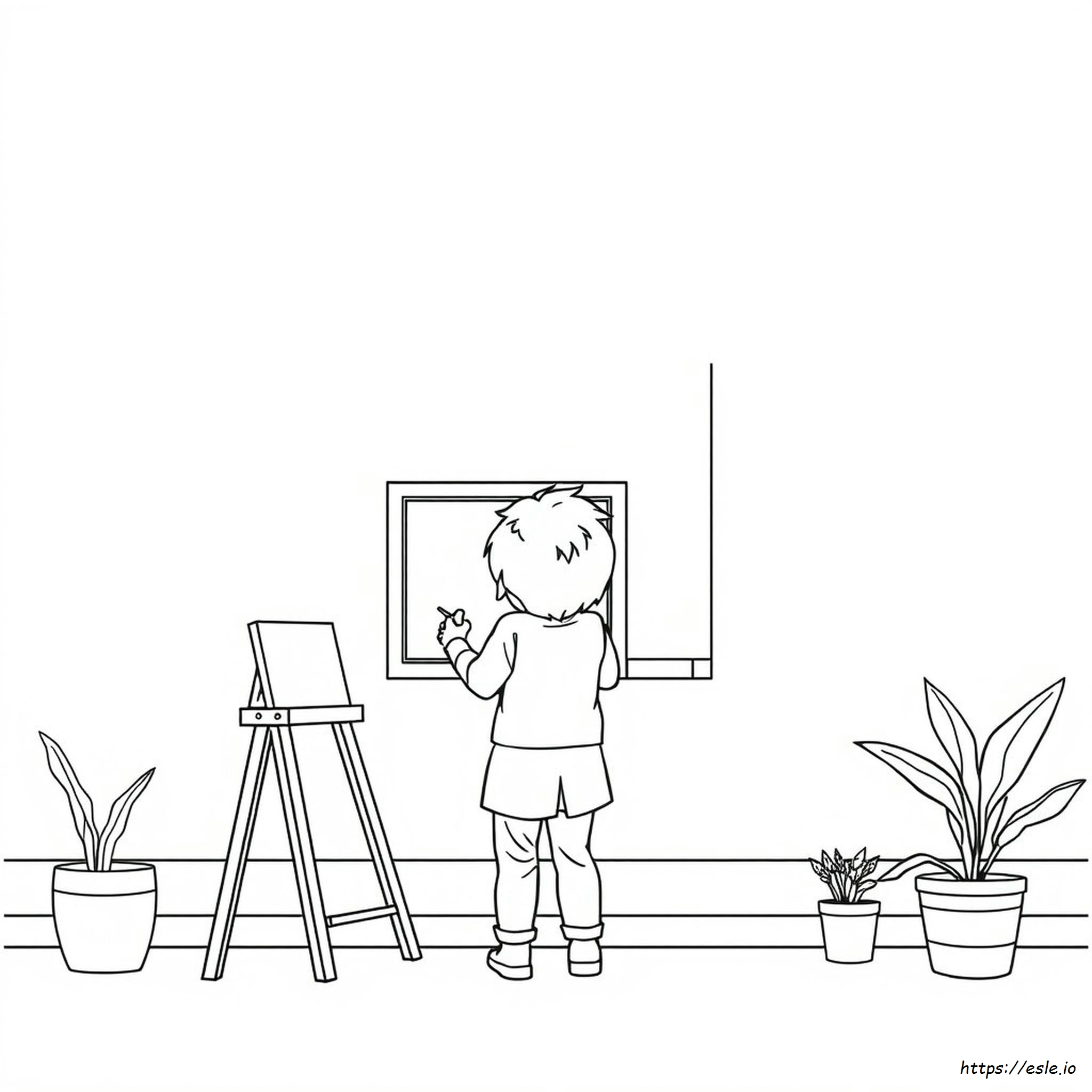 Disegni da Colorare: Cornici per Pareti Bianche da Stampare