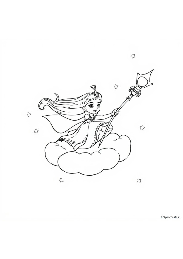 Dizzy Descendants Coloring Pages