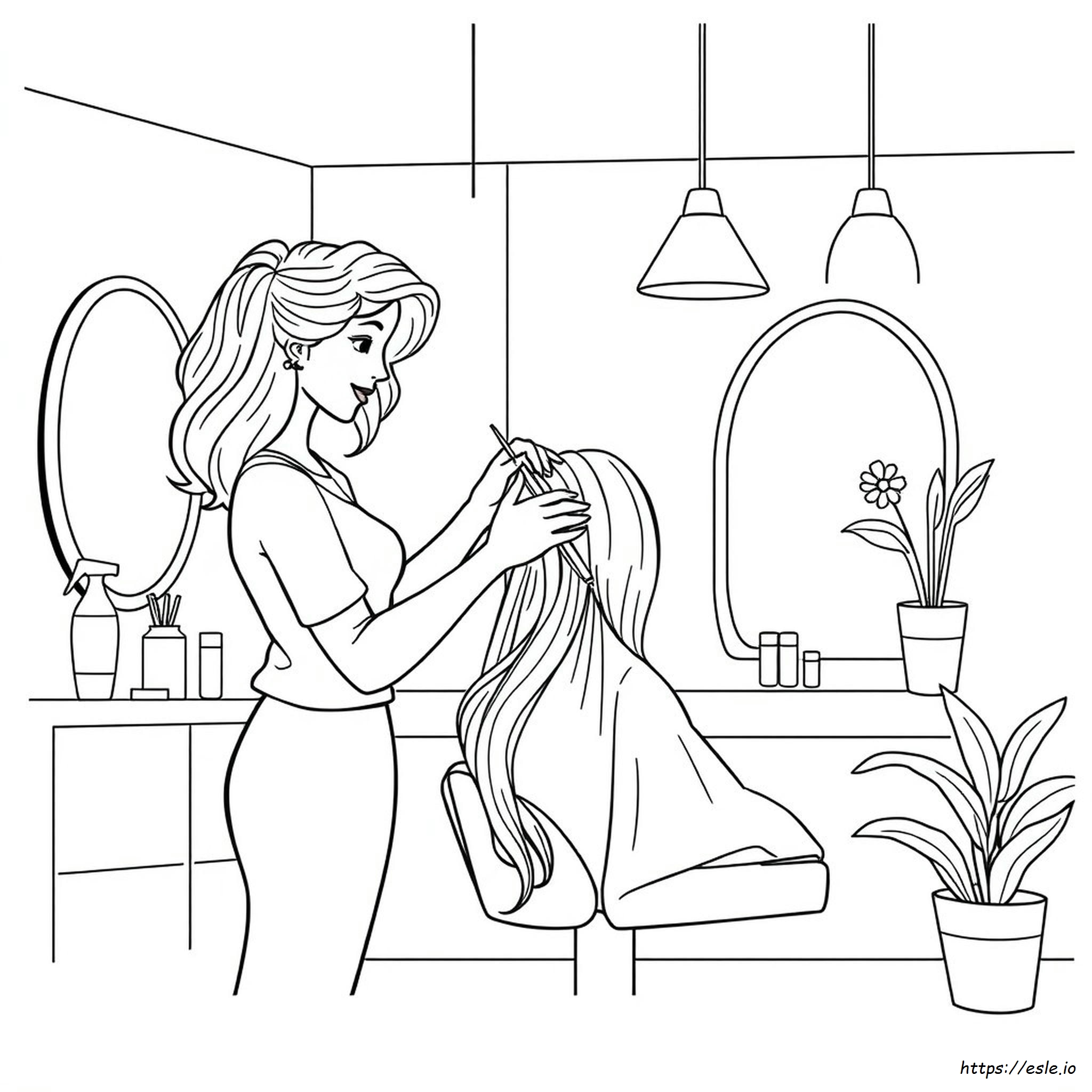 Gambar Mewarnai Pewarna Rambut Terbaik