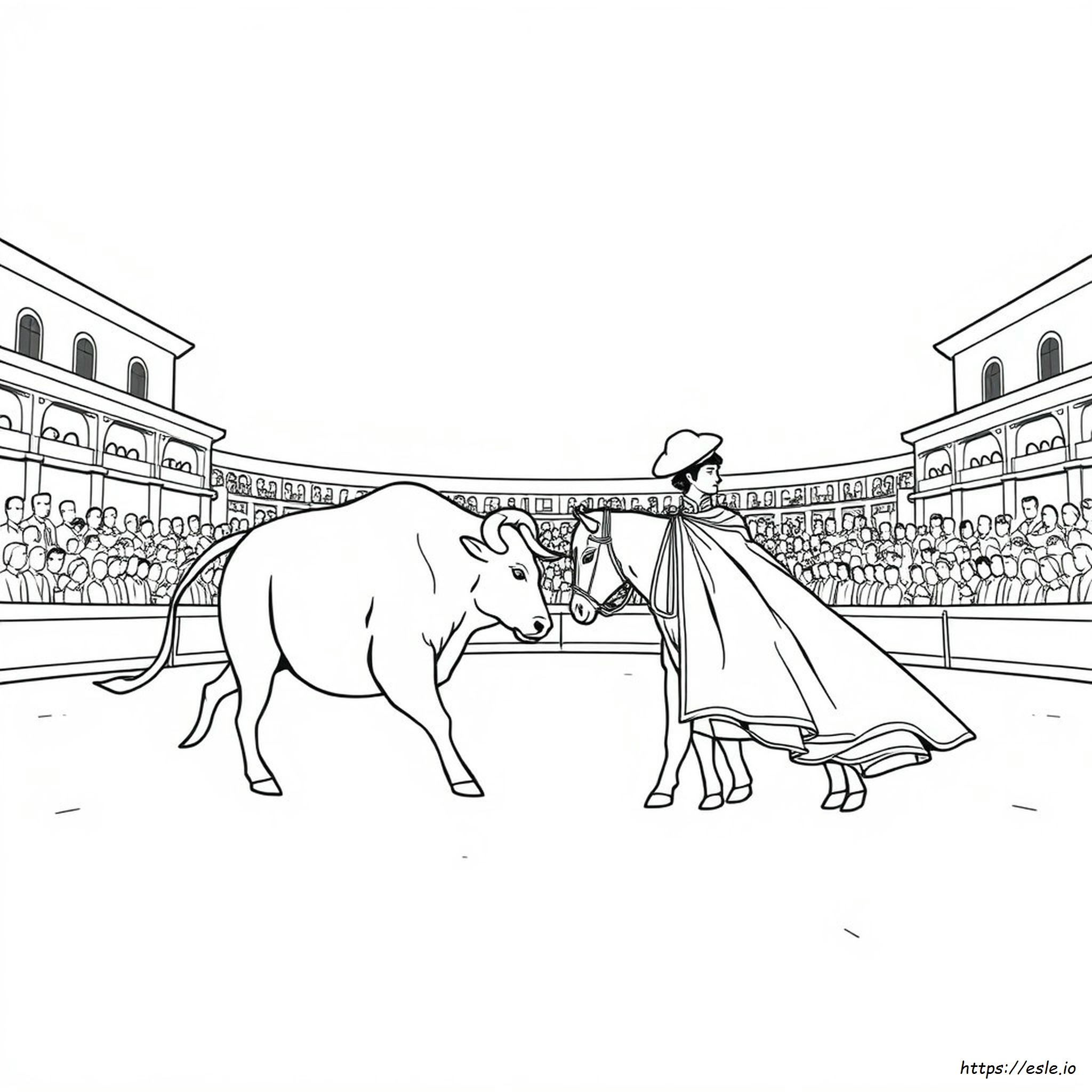 Toros Para Colorear