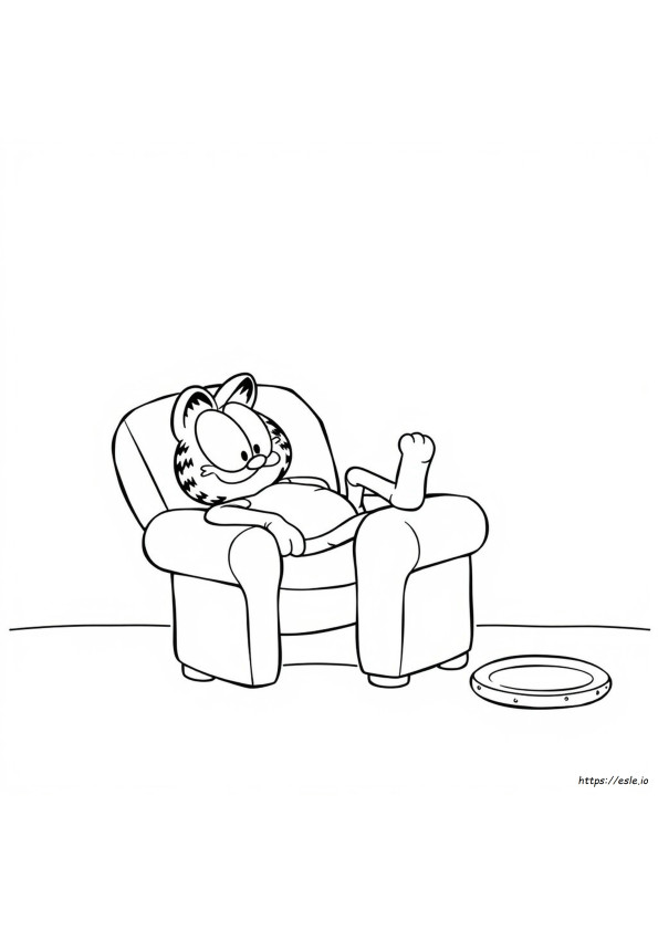 Free Coloring Pages Of Garfield