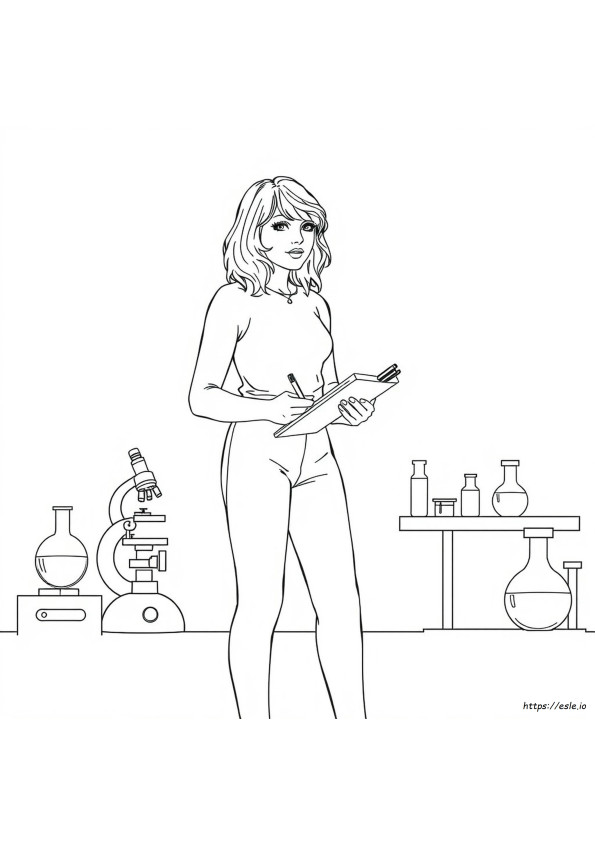 Taylor Swift Coloring In