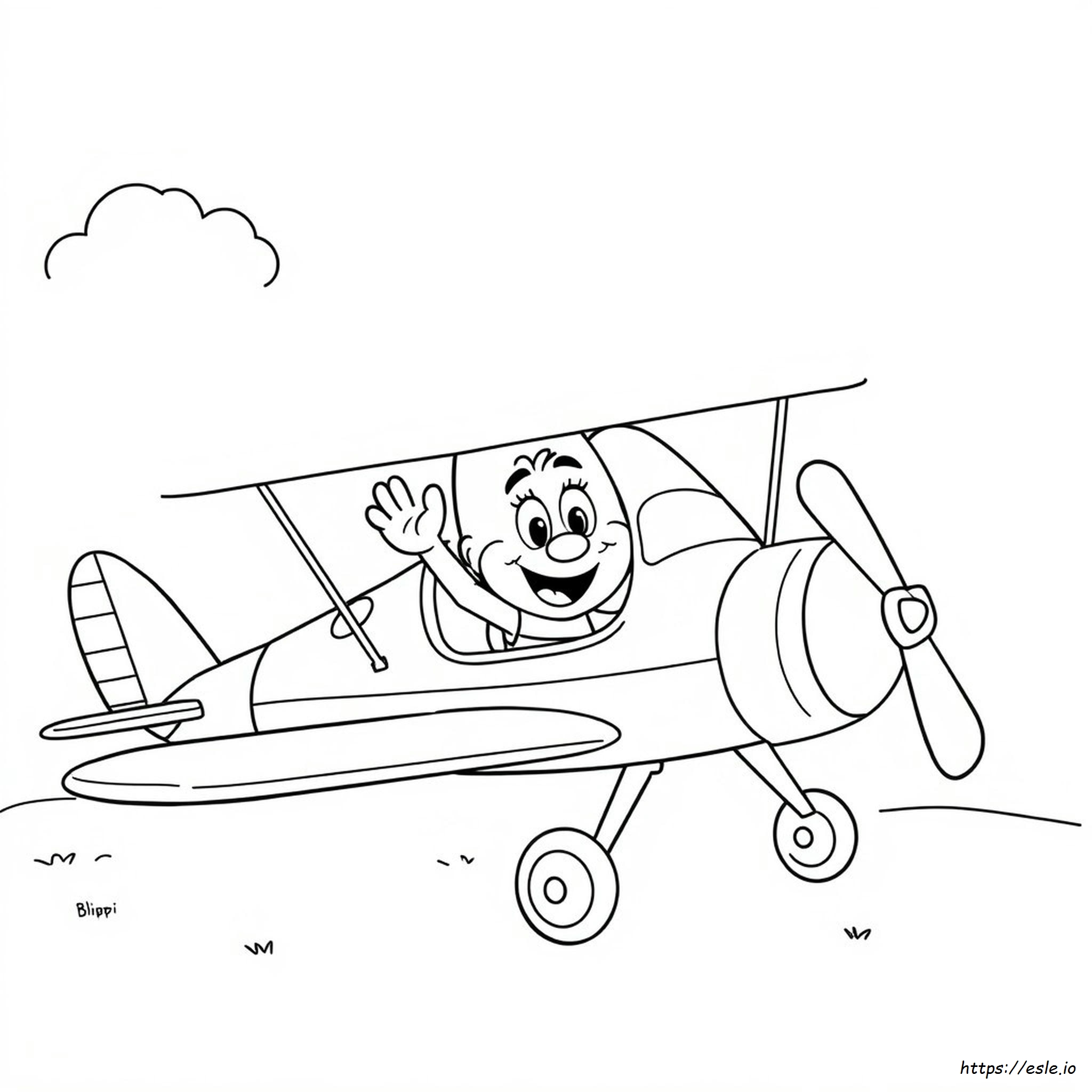 Aeroblippi Da Colorare