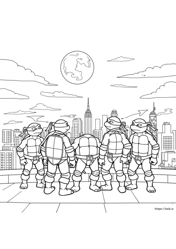 Tmnt Ausmalbilder