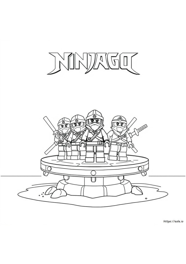 Ninjago Coloring Book Pdf