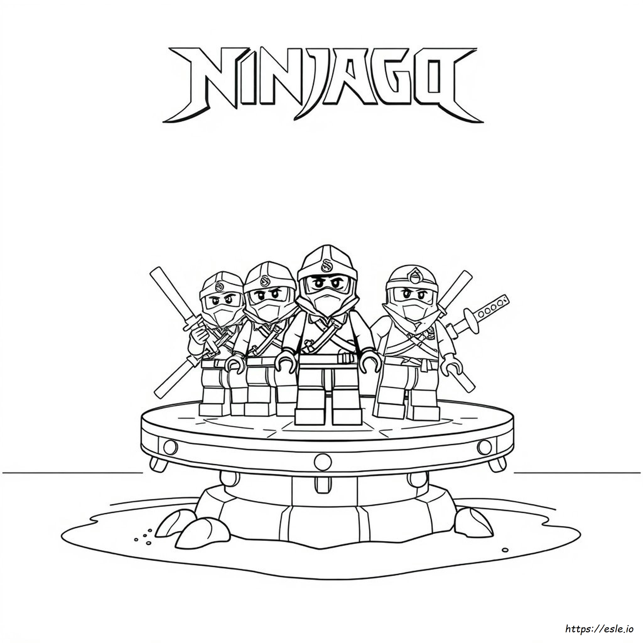 Ninjago Coloring Book Pdf