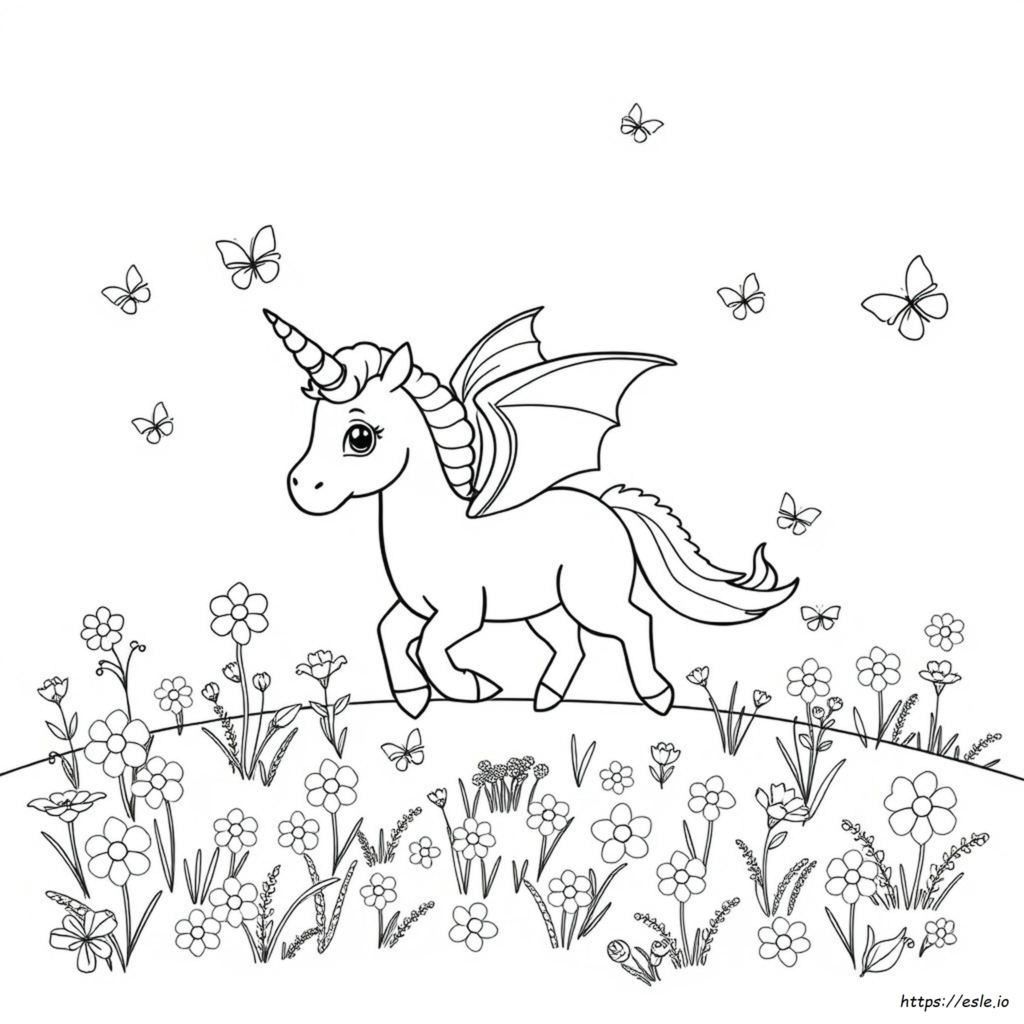 Little Dragon Coloring Pages