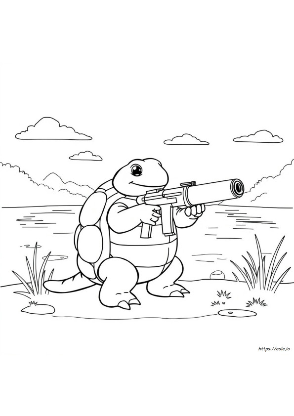 Blastoise Kifestő